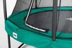 Батут с защитной сеткой Salta Comfort Edition 251 см Green